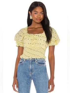 Peggy Top in La Somita Floral size Small / AUS 8